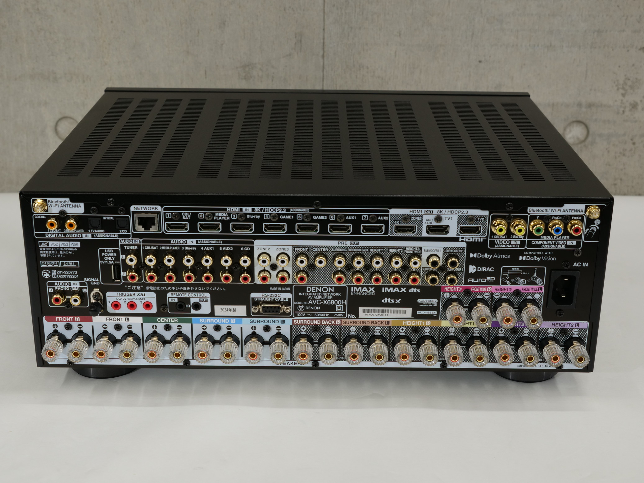 アバックWEB-SHOP / 【アウトレット】DENON AVC-X6800H【コード アバックWEB-SHOP / 【アウトレット】DENON AVC-X6800H【コード