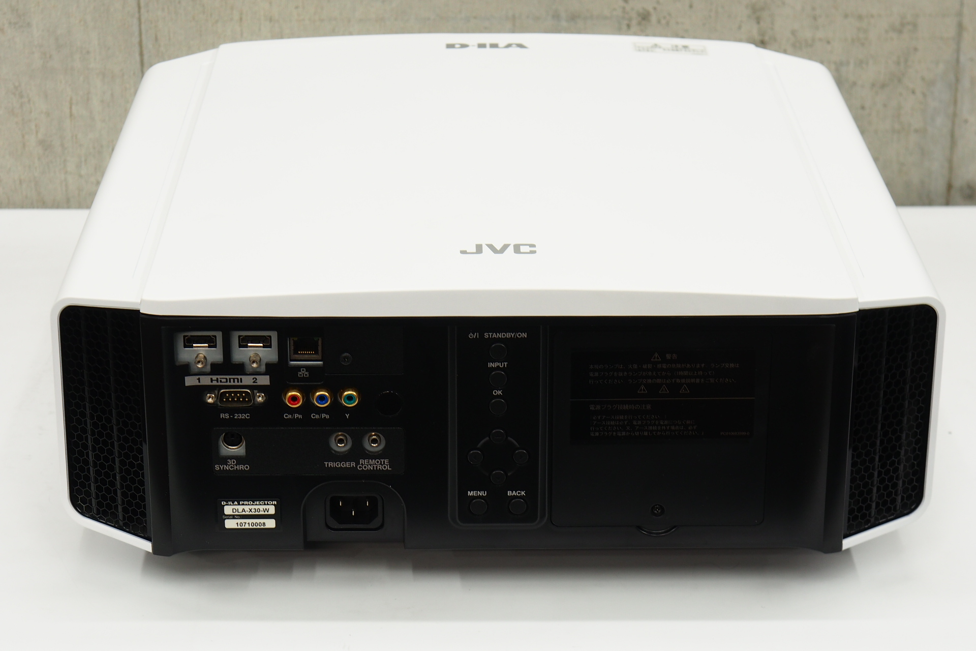 JVC D-ILA プロジェクター ホワイト白 DLA-X30-W-