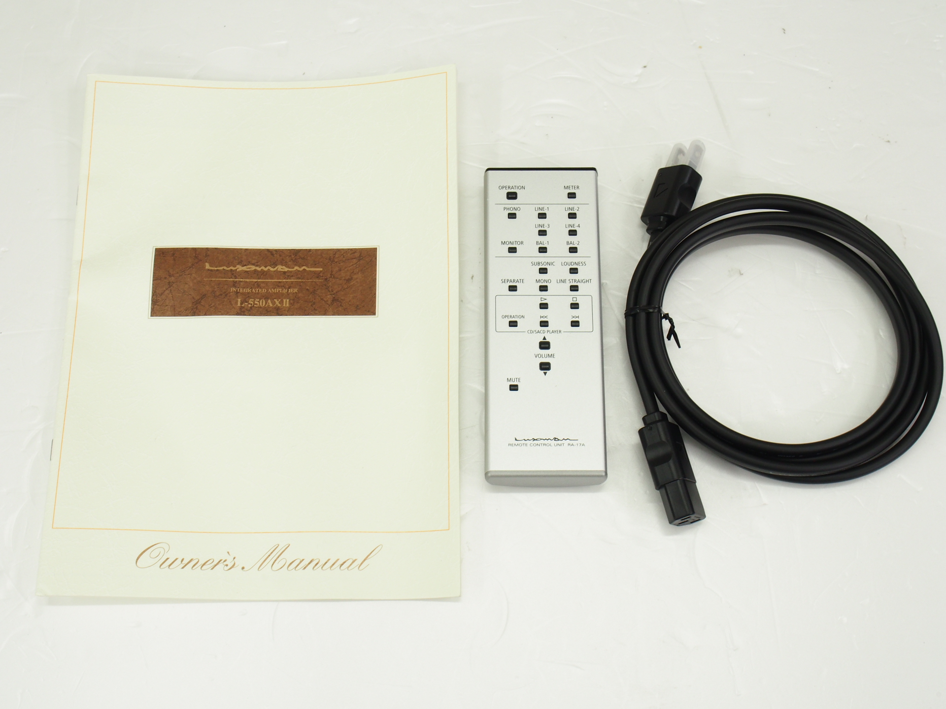 アバックWEB-SHOP / 【中古】 LUXMAN L-550AX2【コード01-10742
