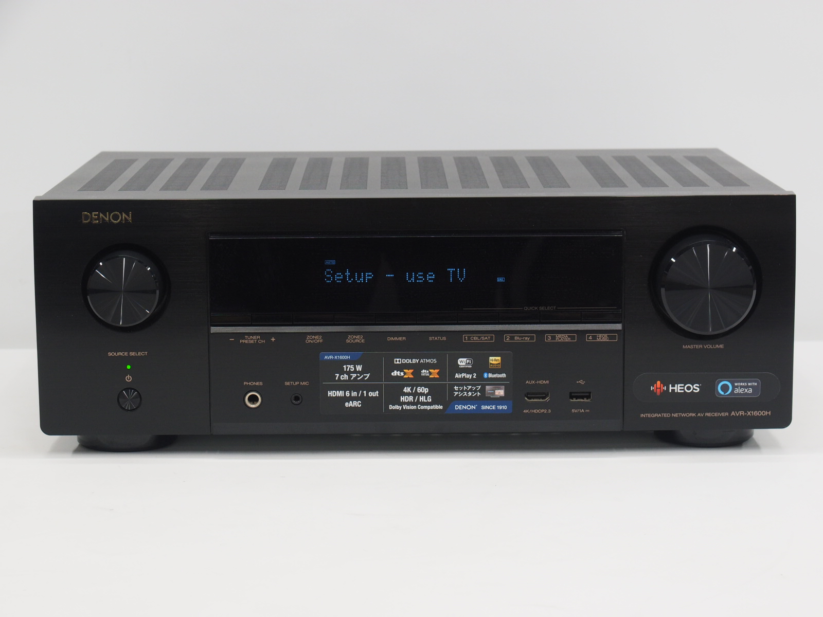 アバックWEB-SHOP / 【中古】DENON AVR-X1600H【コード01-14575】AVアンプ