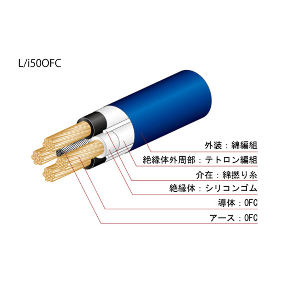 オヤイデ　L/I50 V4 電源ケーブル