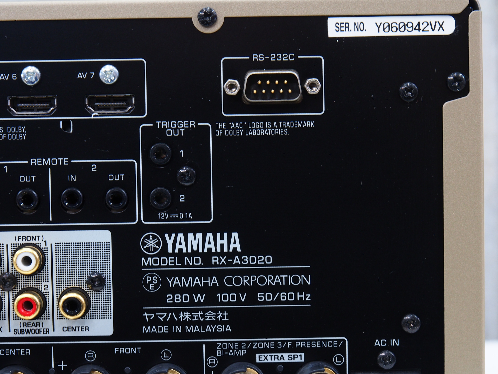 アバックWEB-SHOP / 【中古】YAMAHA RX-A3020(N)-特【コード01 アバックWEB-SHOP / 【中古】YAMAHA RX-A3020(N)-特【コード01