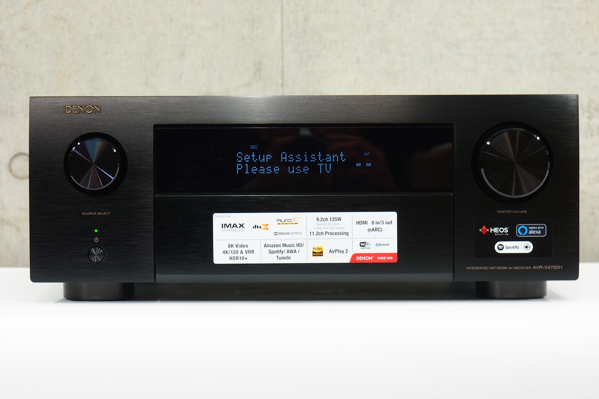 デノンデノン AVR-X4700H BLACK＋AVS3