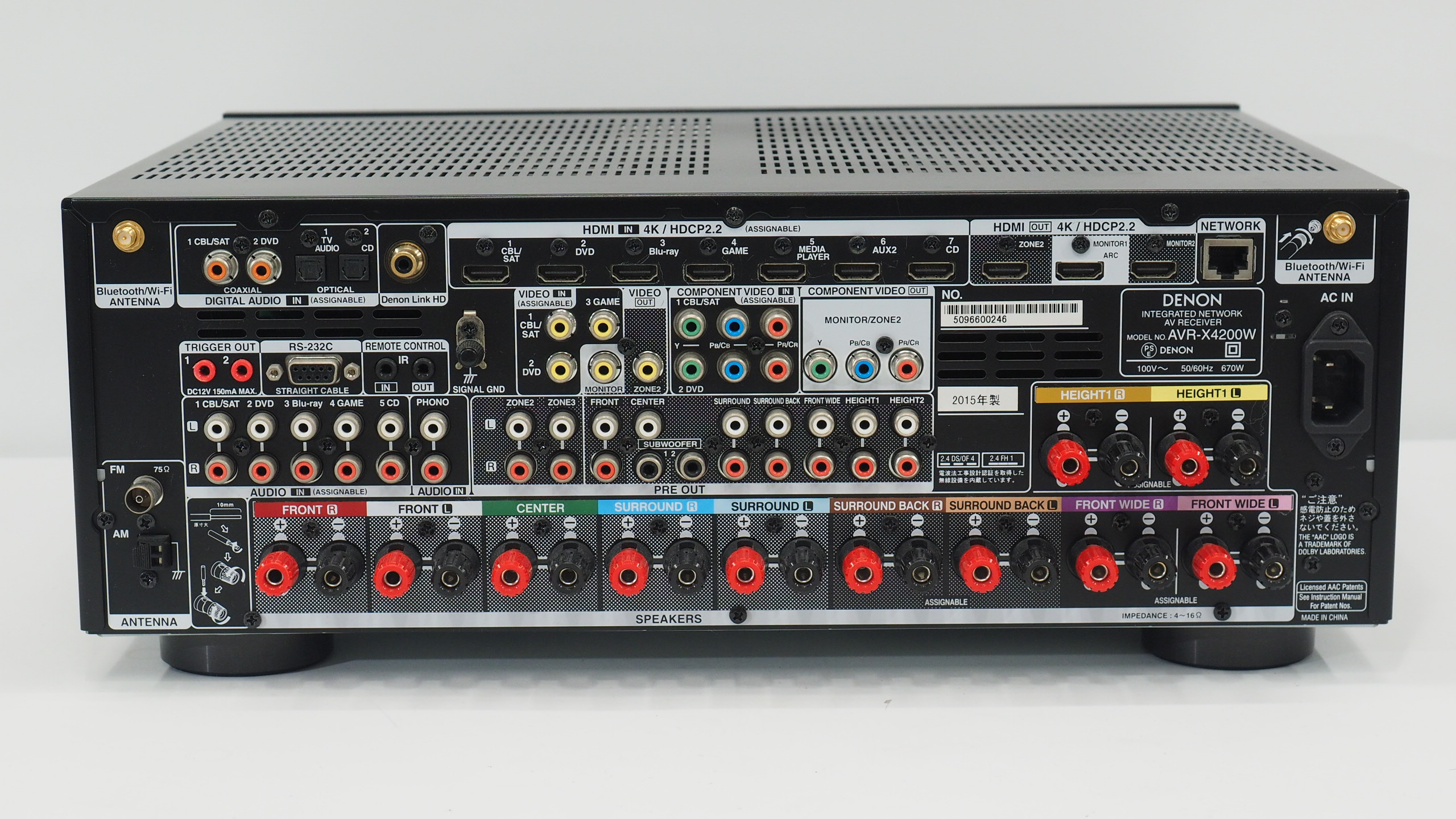 アバックWEB-SHOP / 【中古】DENON AVR-X4200W【コード01-14779】AVアンプ