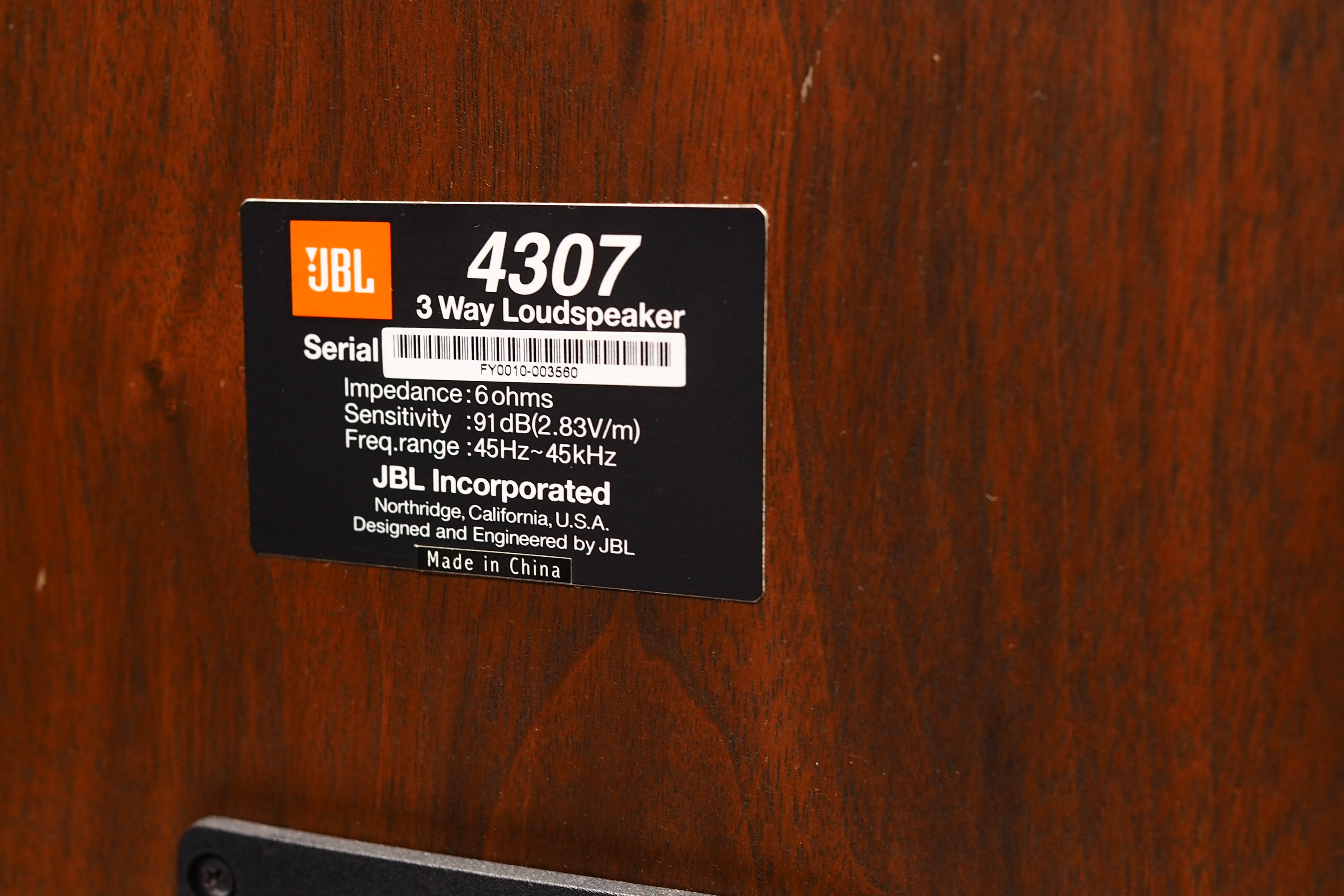 アバックWEB-SHOP / 【中古】JBL 4307【コード21-05995】ブック アバックWEB-SHOP / 【中古】JBL 4307【コード21-05995】ブック