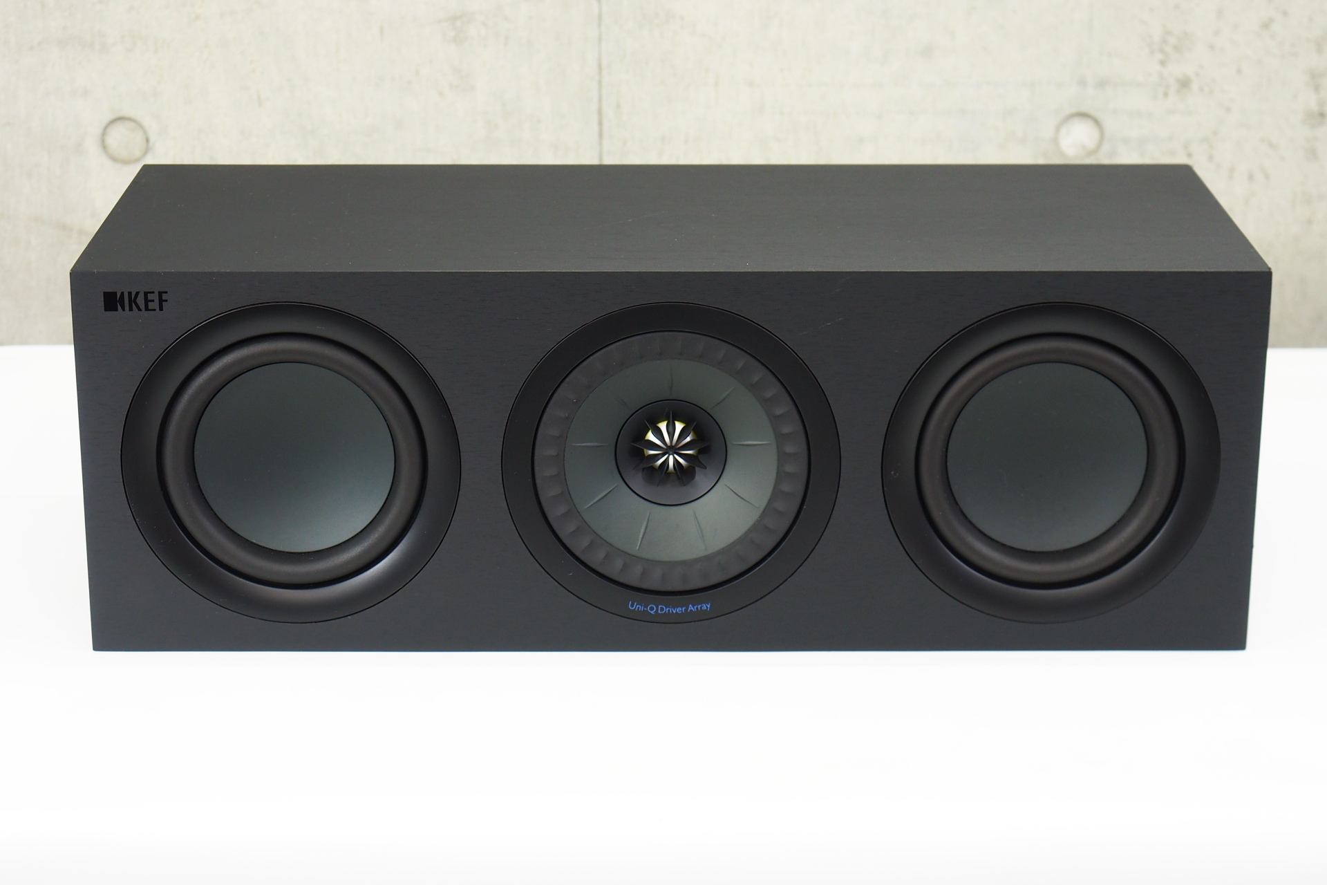 スマホ・ KEF Q650C サテンブラック センタースピーカー 元箱有り
