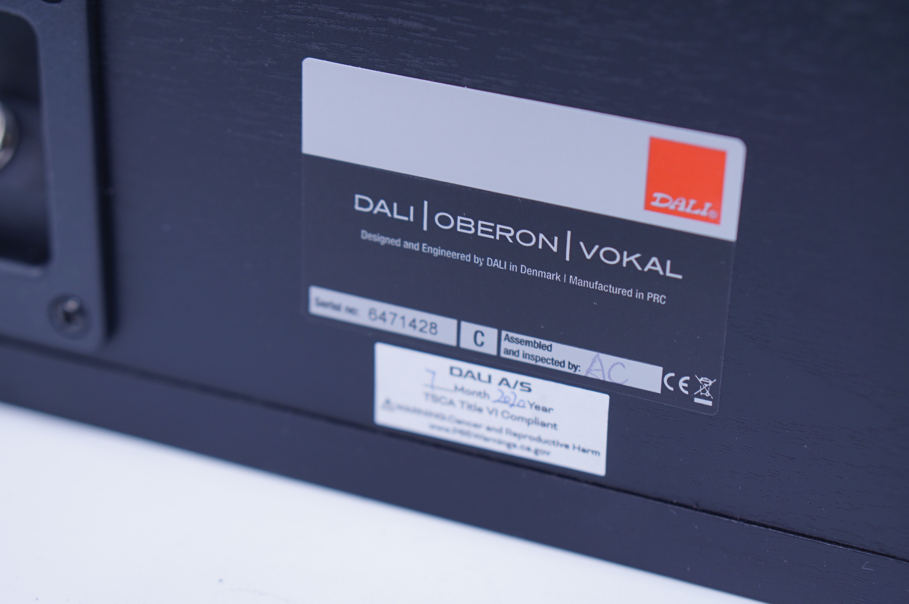 アバックWEB-SHOP / 【中古】DALI OBERON VOKAL(BA)【コード01 アバックWEB-SHOP / 【中古】DALI OBERON VOKAL(BA)【コード01