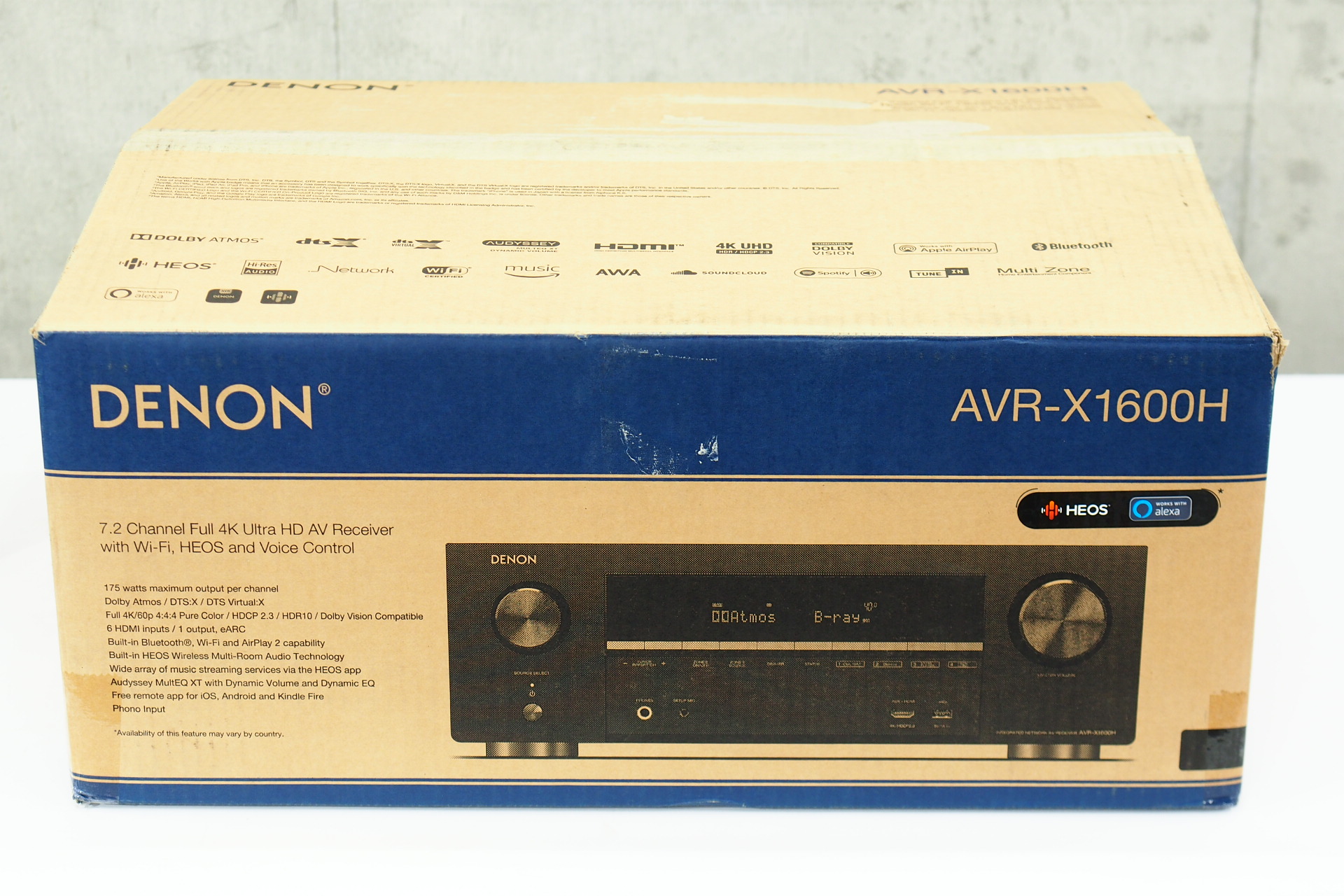 DENON AVR-X1600H ＡＶアンプ-