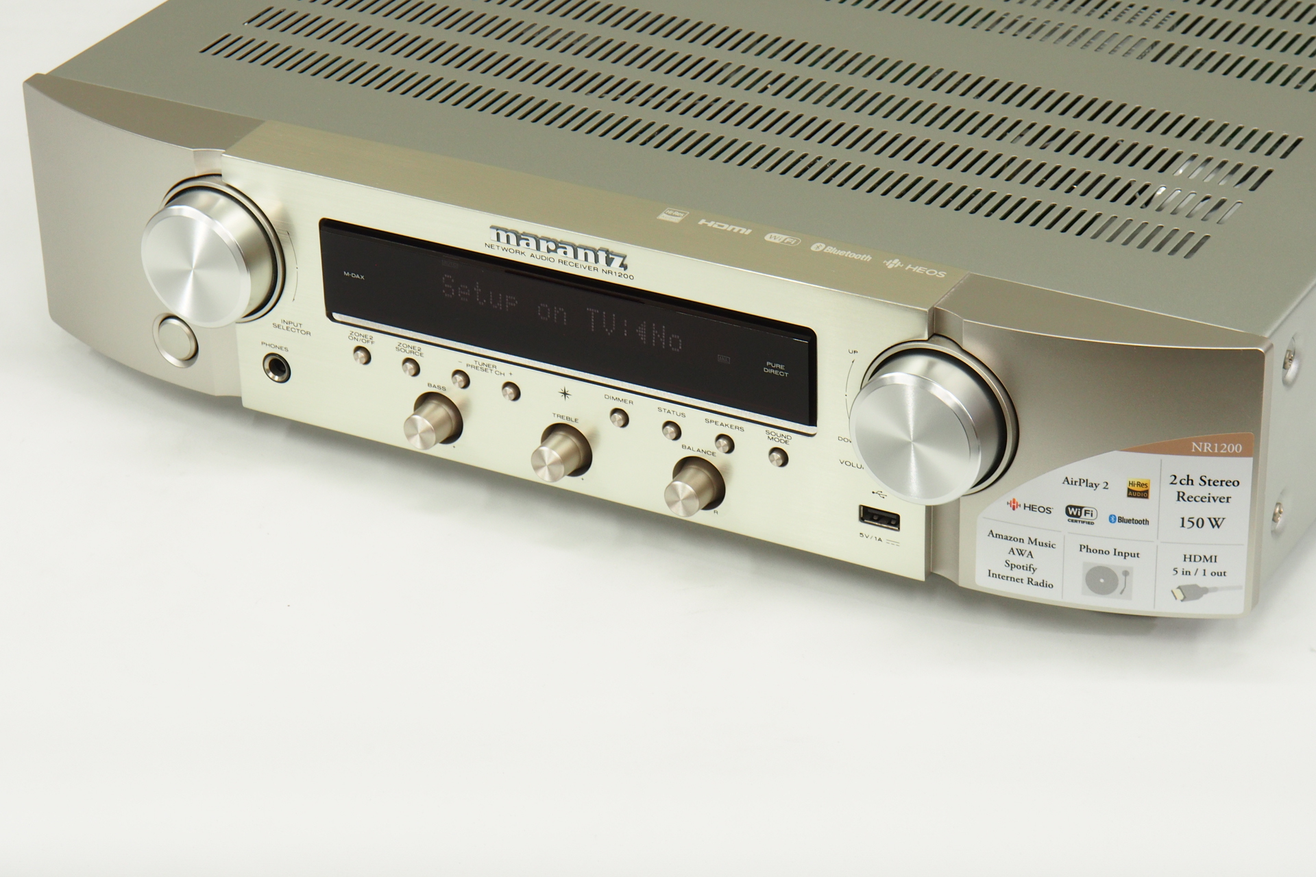 NR1200 - Hi-Fi ネットワークオーディオレシーバー | Marantz - 日本
