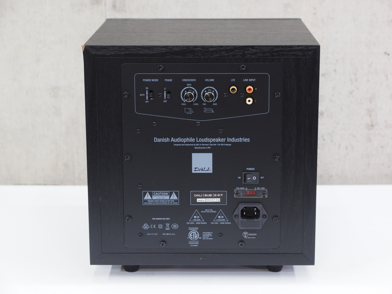 アバックWEB-SHOP / 【中古】DALI SUB E-9F【コード01-12571】サブ