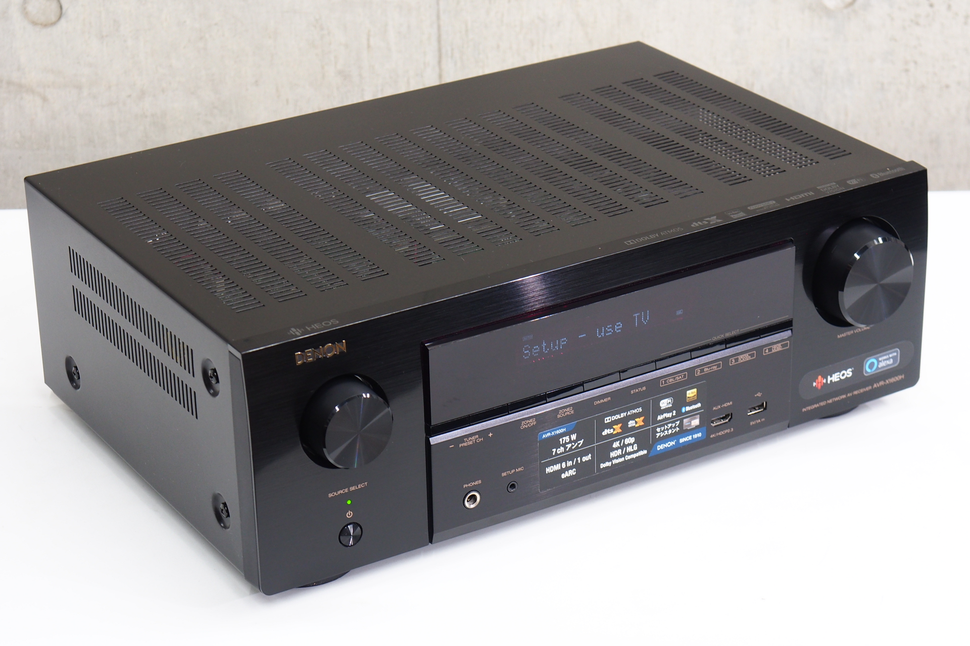 アバックWEB-SHOP / 【中古】DENON AVR-X1600H【コード01-09039】AVアンプ