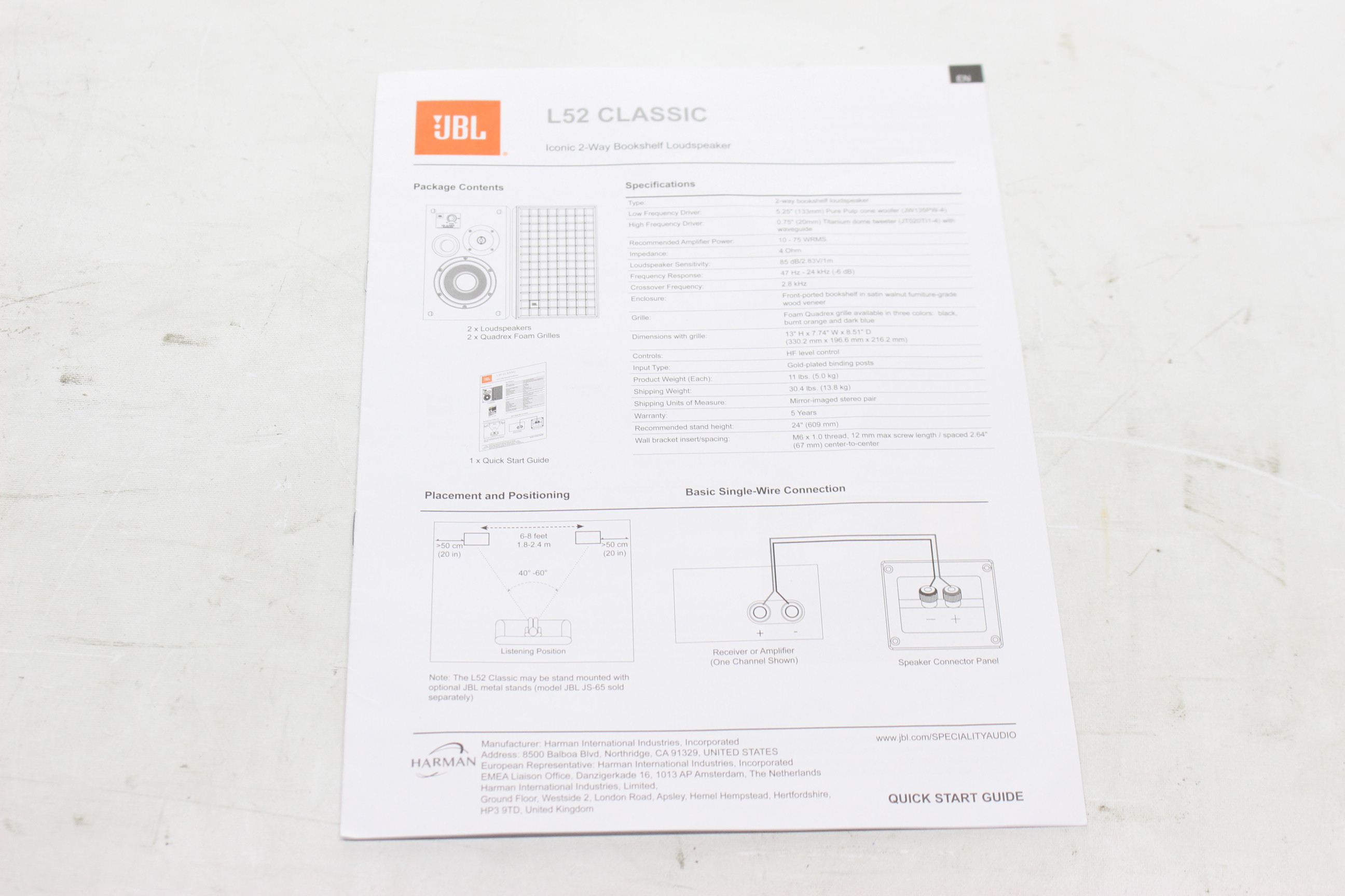 アバックWEB-SHOP / 【中古】JBL L52 Classic (ペア)【コード21
