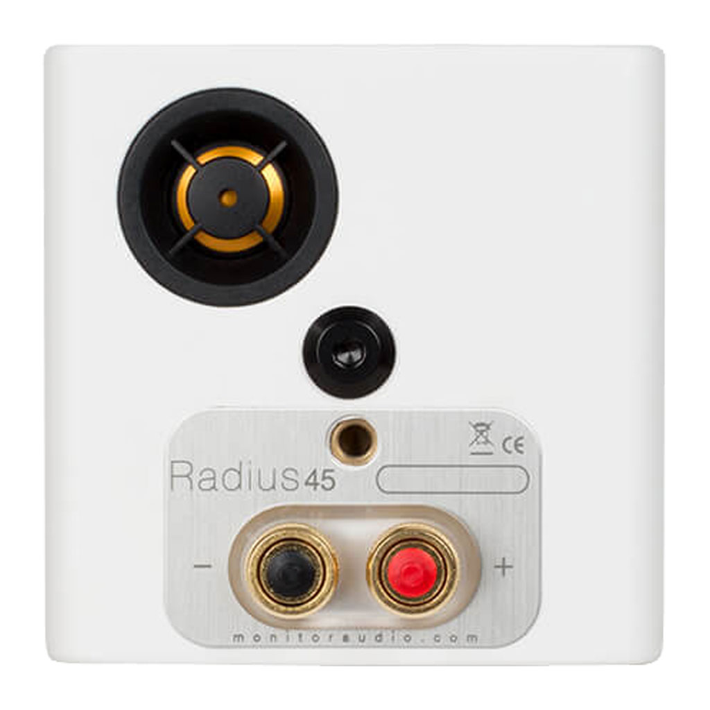 Radius Series 45 [SW:サテンホワイト] MONITOR AUDIO [モニターオーディオ] ブックシェルフスピーカー [ペア]  下取り査定額20%アップ実施中！