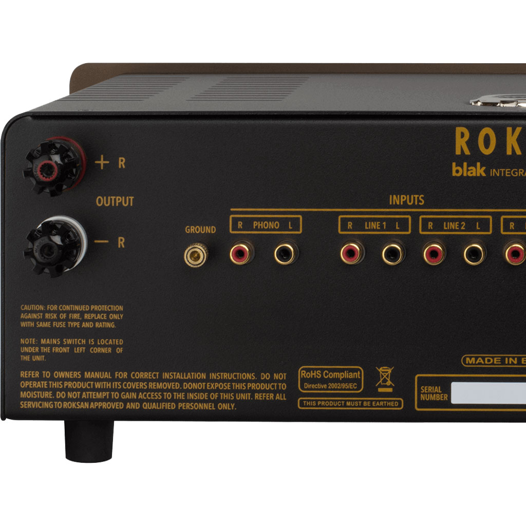 BLAK Integrated AMP ROKSAN [ロクサン] プリメインアンプ 下取り査定額20%アップ実施中！
