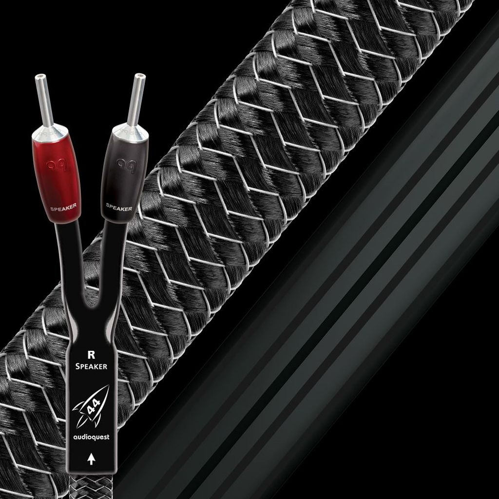 完全送料無料 audioquest RKT44.2 3M B SBW ROCKET44.2 スピーカーケーブル 3.0m 両端バナナ ペア 