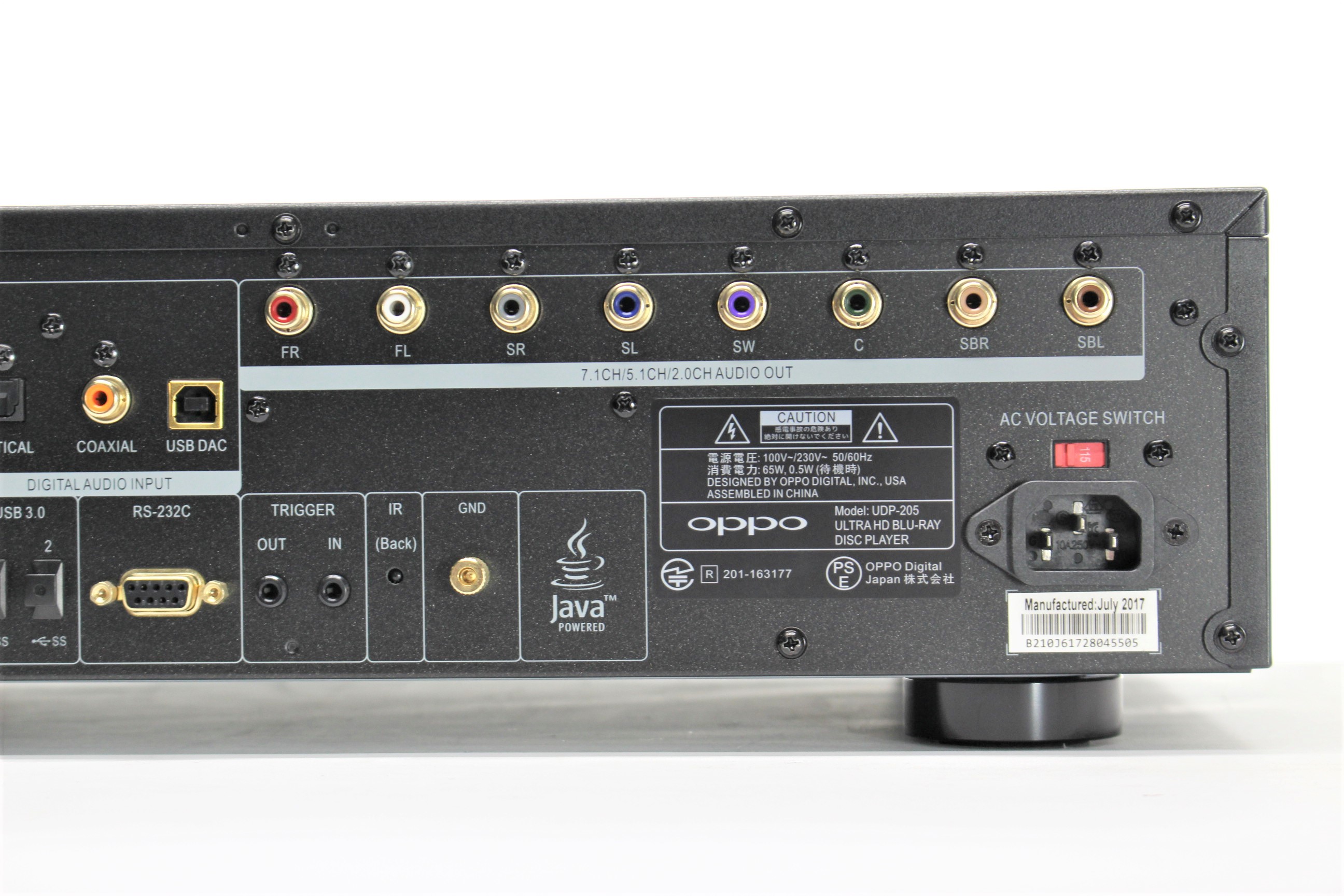 アバックWEB-SHOP / 【中古】OPPO UDP-205JP【コード21-05284】4K UHD
