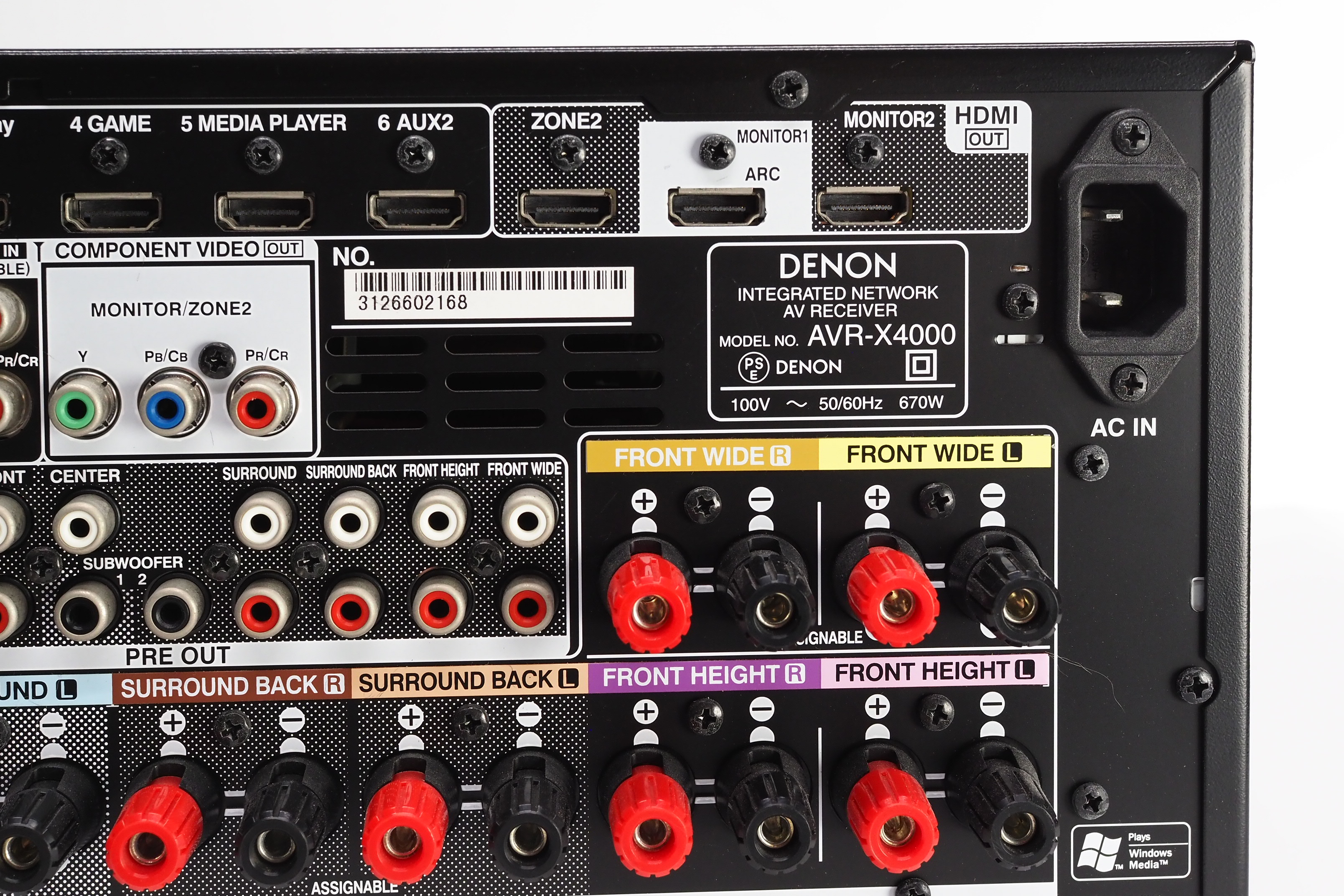 アバックWEB-SHOP / 【中古】DENON AVR-X4000【コード22-100282