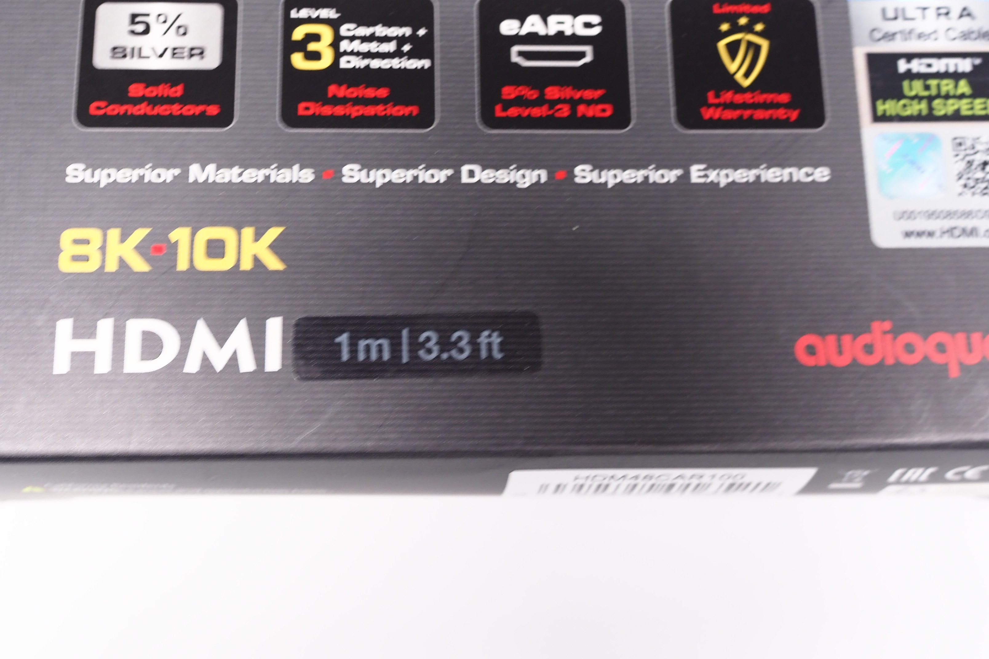 アバックWEB-SHOP / 【中古】audioquest Carbon48/HDMI/1m【コード22
