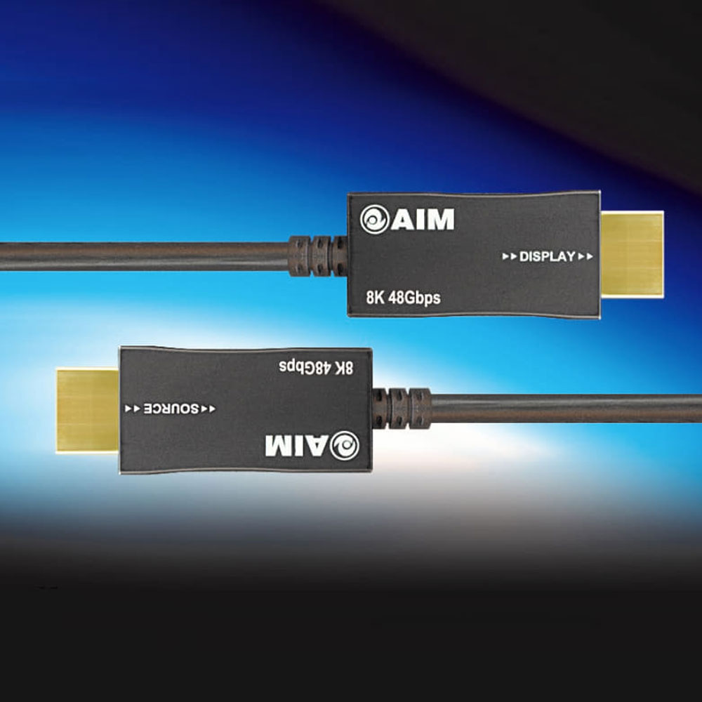 FLV-02 [2.0m] AIM エイム電子 8K 48Gbps対応HDMIケーブル AVケーブル