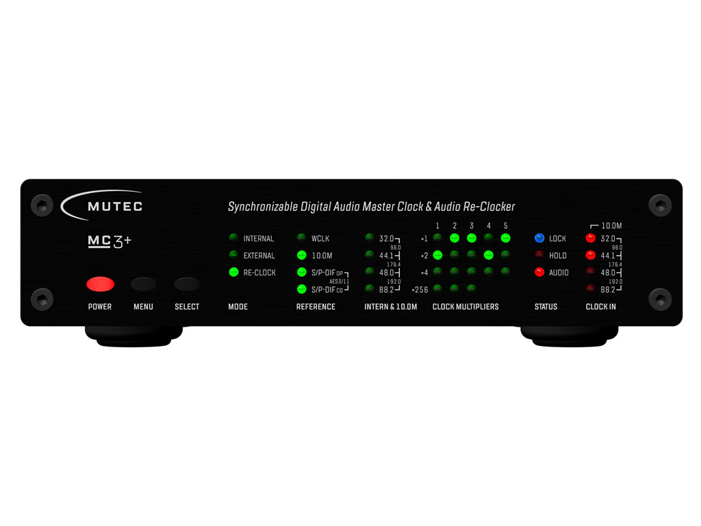 MUTEC ミューテック MC-3+ Black マスタークロック・ジェネレータ