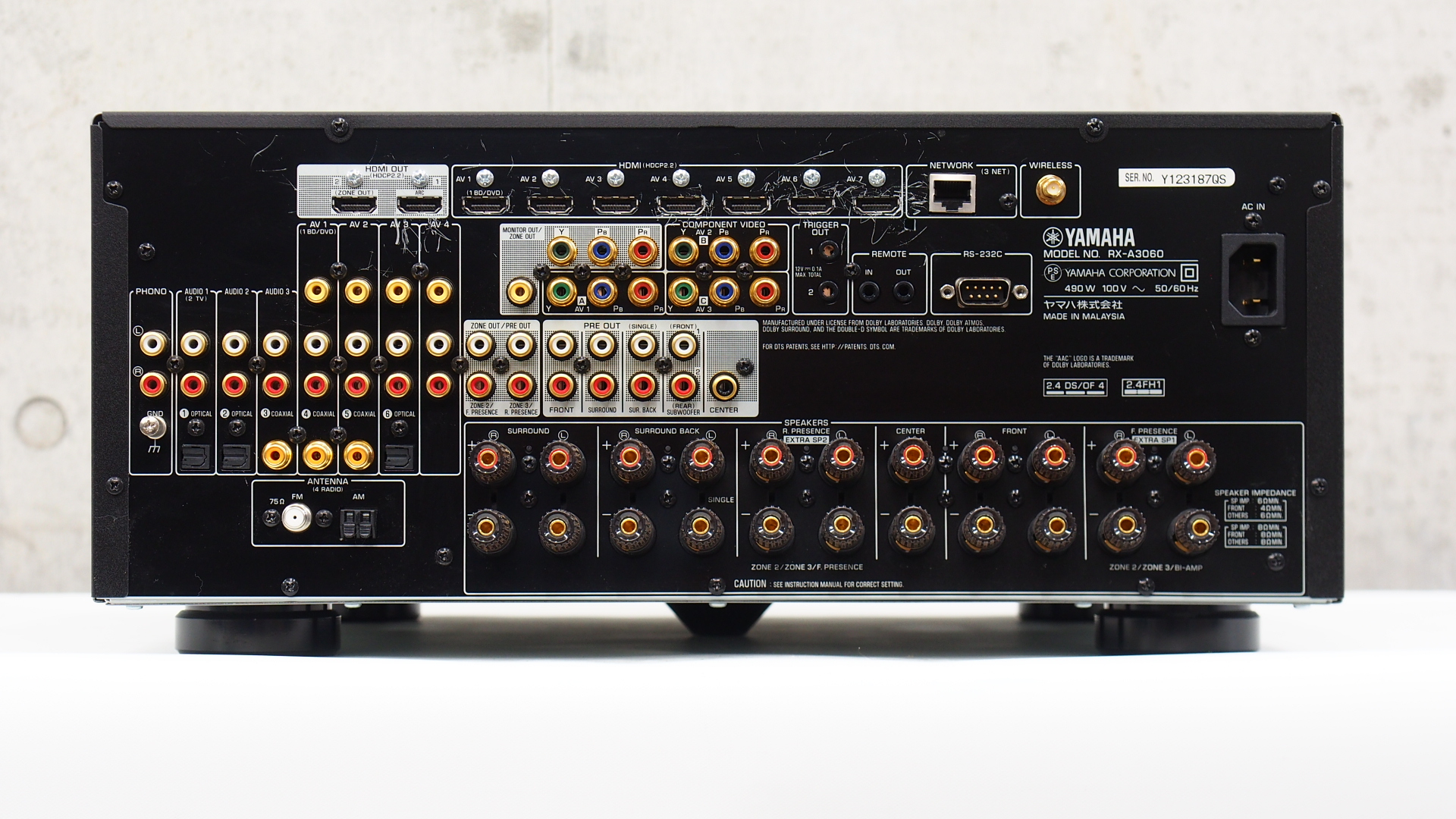 アバックWEB-SHOP / 【中古】YAMAHA RX-A3060(B)-特【コード01