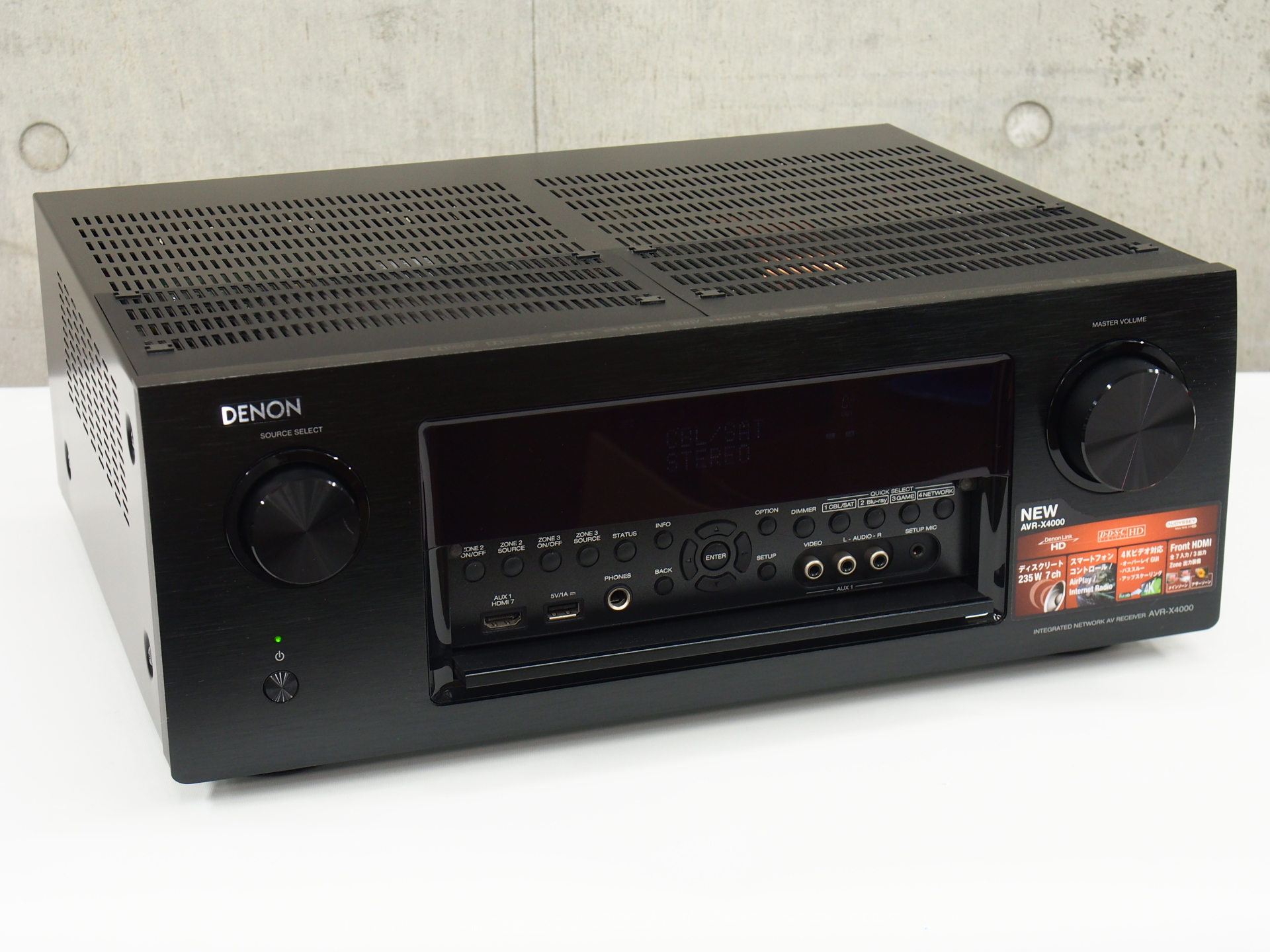 アバックWEB-SHOP / 【中古】DENON AVR-X4000-特【コード01-09732】AV ...