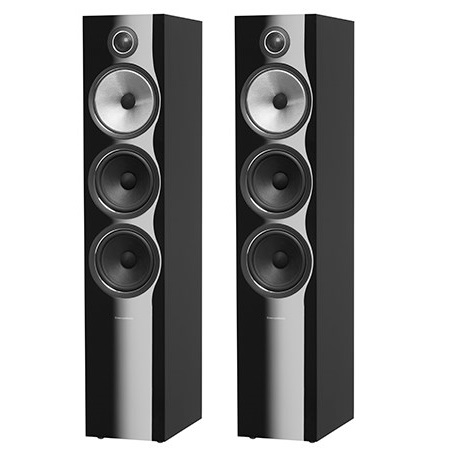 【最終値下げ】B&W 703 S2 グロスブラック　ペア 最終値下げ】B&W 703 S2 グロスブラックペア