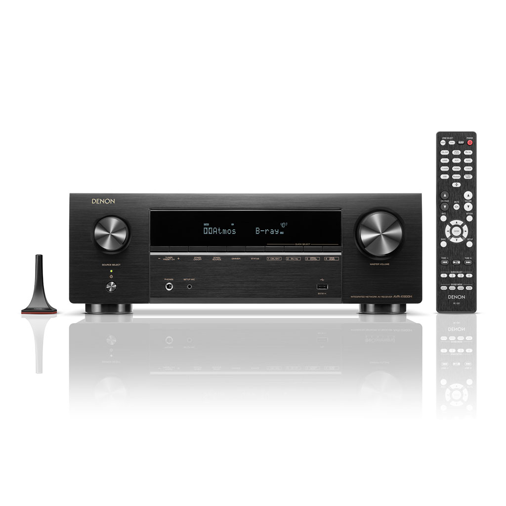 【極美品】デノン Denon AVR-X1600H AVサラウンドレシーバー