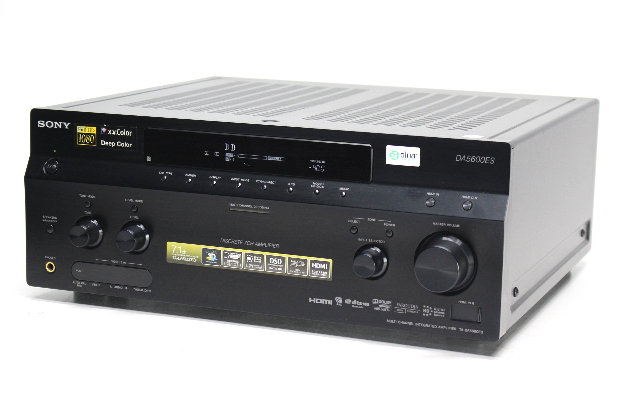 TA-DA5600ES SONY AVアンプ 動作ok リモコン有 アバックWEB-SHOP / 【中古】SONY TA-DA5600ES【コード22-100349】AVアンプ