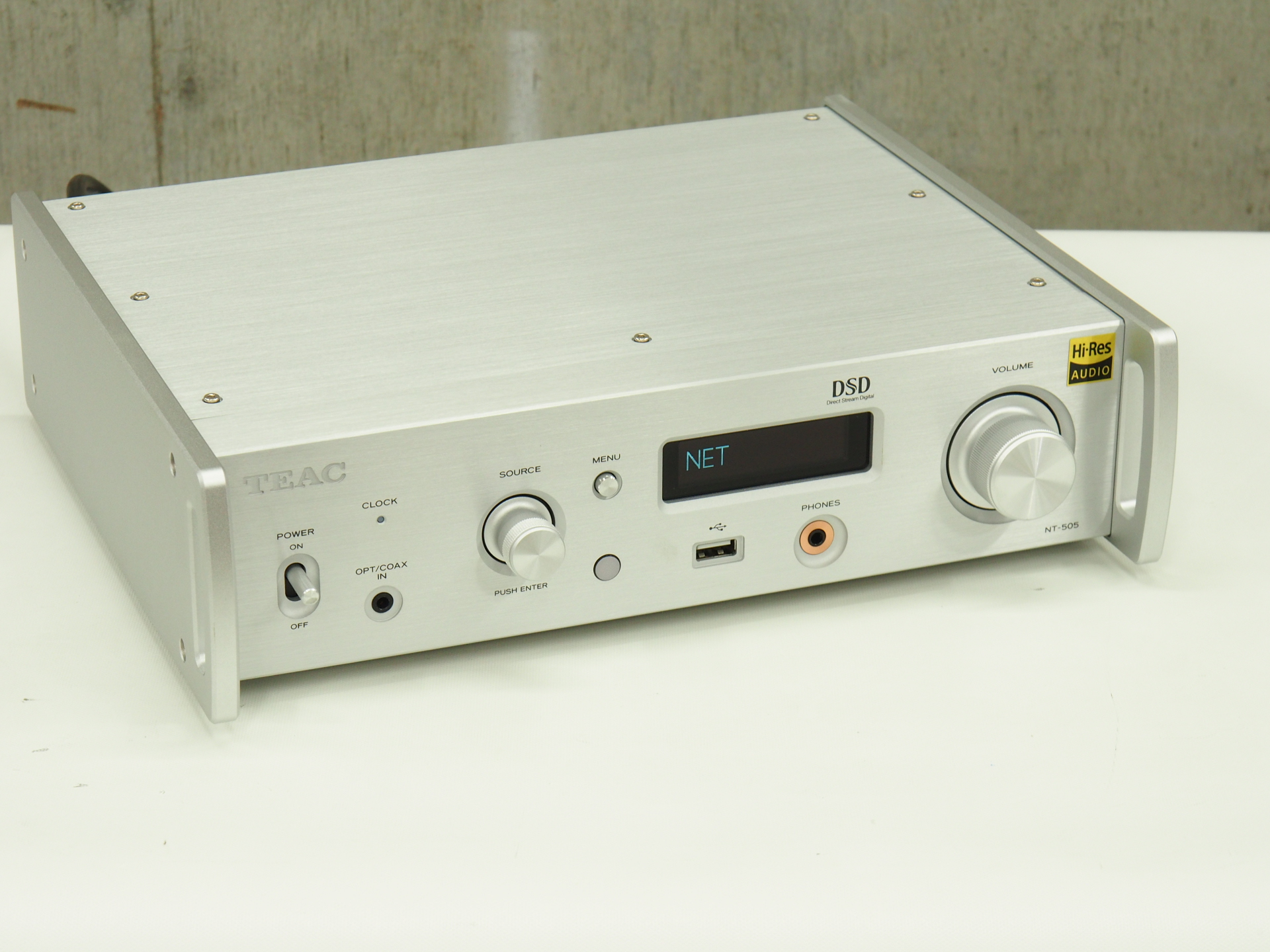 美品 TEAC/ティアック NT-505-S USB DAC/ネットワークプレー