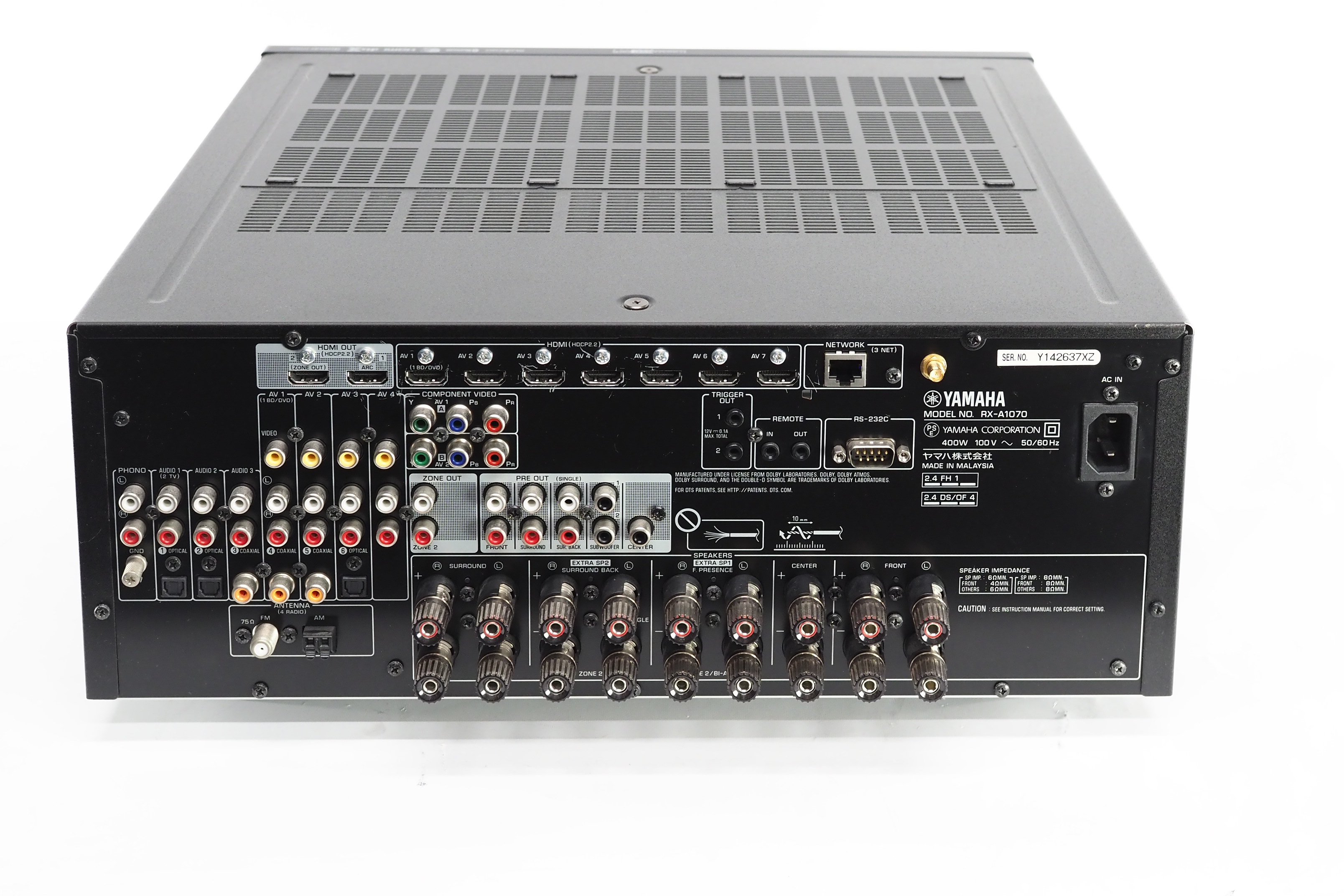 アバックWEB-SHOP / 【中古】YAMAHA RX-A1070【コード22-100298】AVアンプ