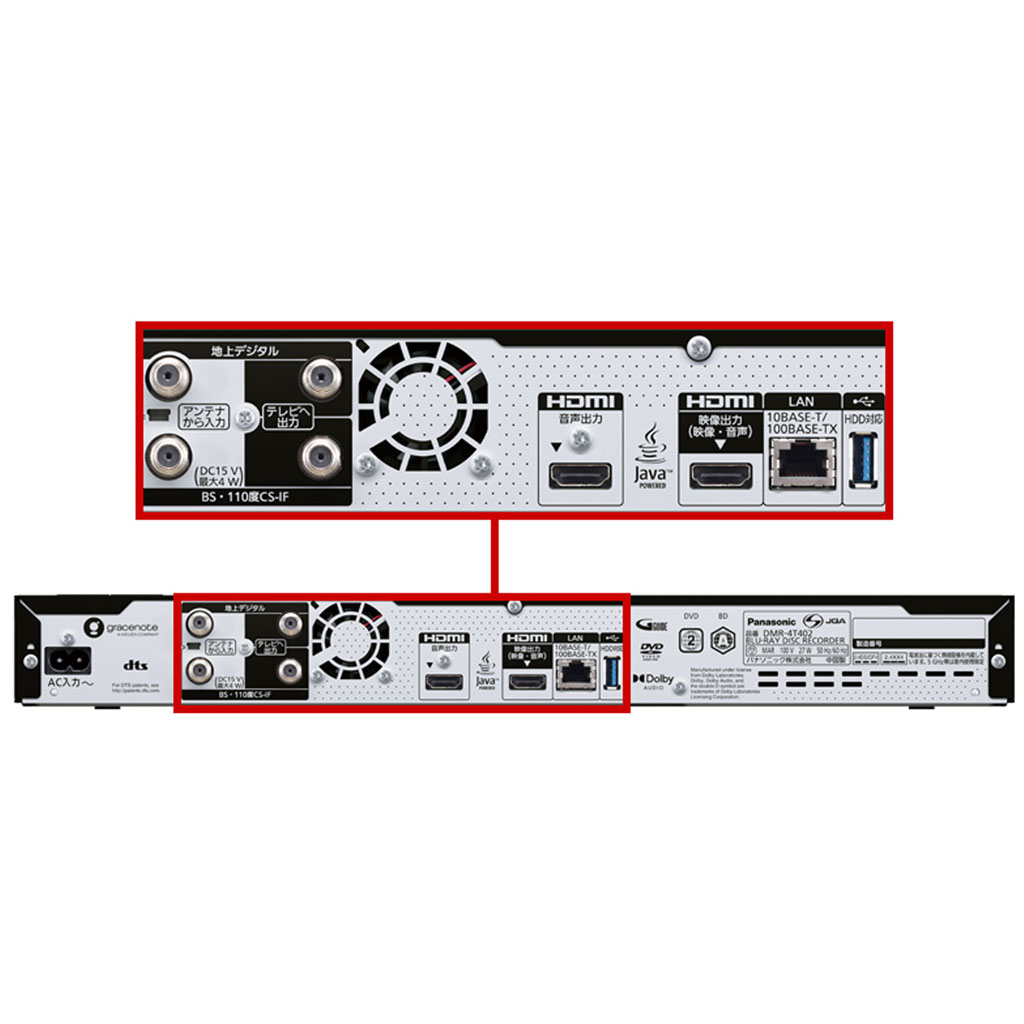 アバックWEB-SHOP / DMR-4T202 Panasonic [パナソニック] 4Kチューナー内蔵ディーガ 下取り査定額20%アップ実施中！