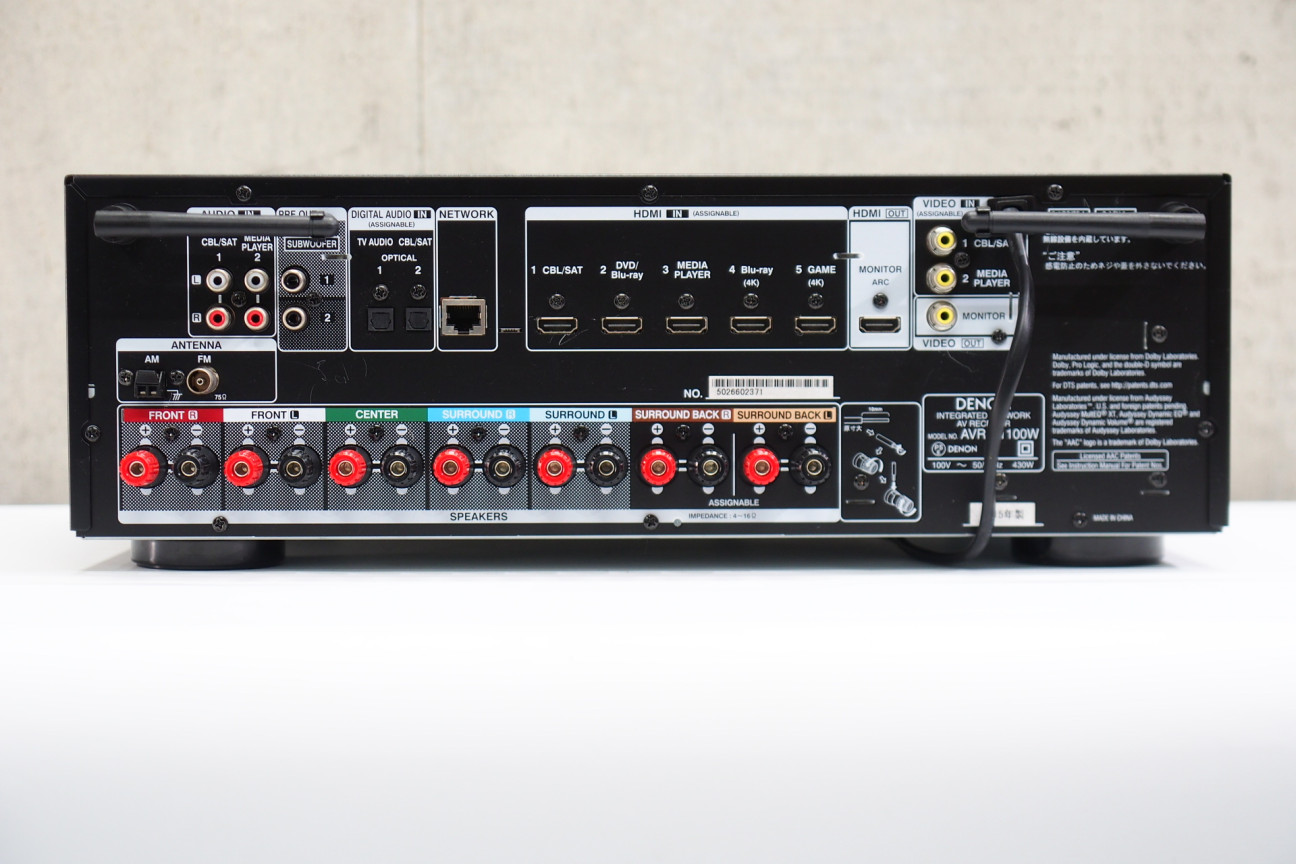 アバックWEB-SHOP / 【中古】DENON AVR-X1100W【コード01-07859】AVアンプ