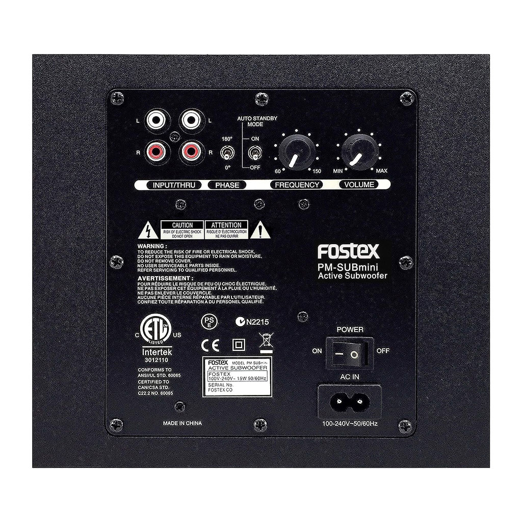 アバックWEB-SHOP / PM-SUBmini 2 FOSTEX [フォステクス] サブウーハー 