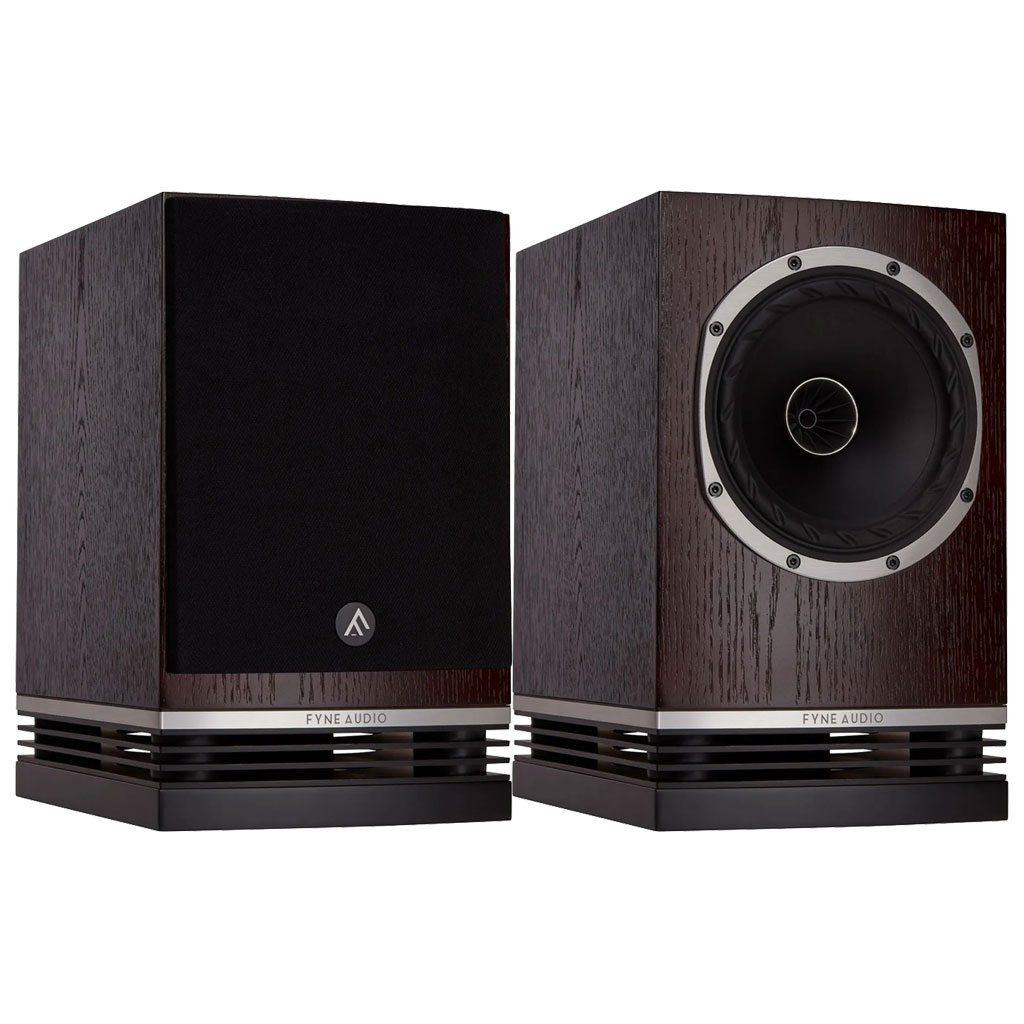 高評価なギフト Fyne Audio F500 ダークオーク ペア