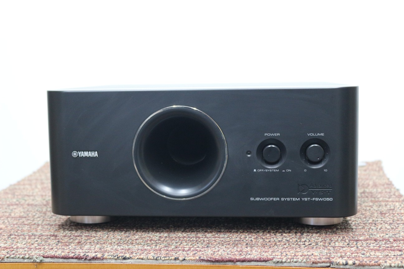 【極美品】YAMAHA YST-FSW050(B) スピーカー オーディオ機器 家電・スマホ・カメラ 正規 値段