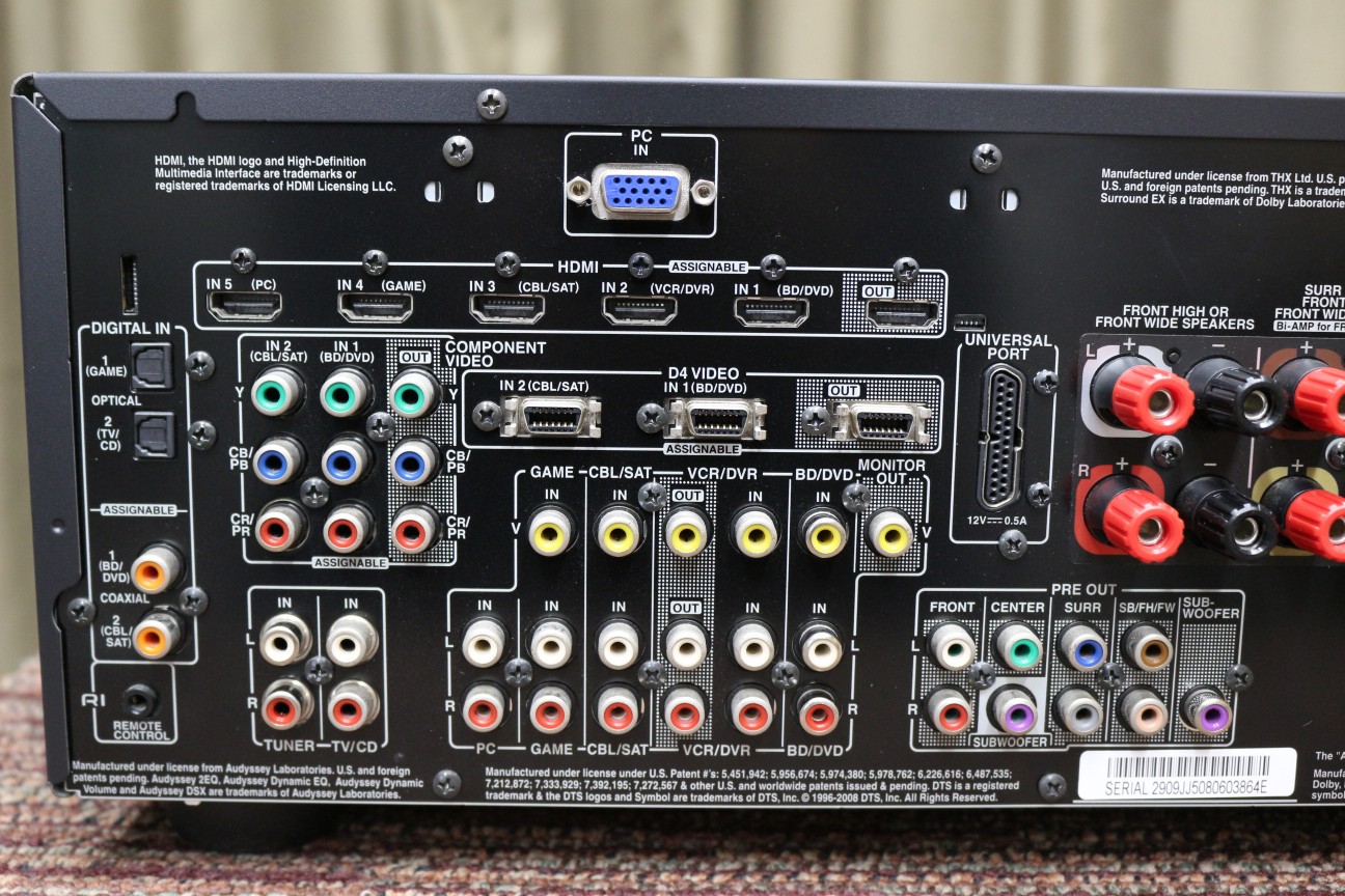 ONKYO オンキヨー TX-SA608 7.1ch対応 【リモコン付】 驚きの値段で