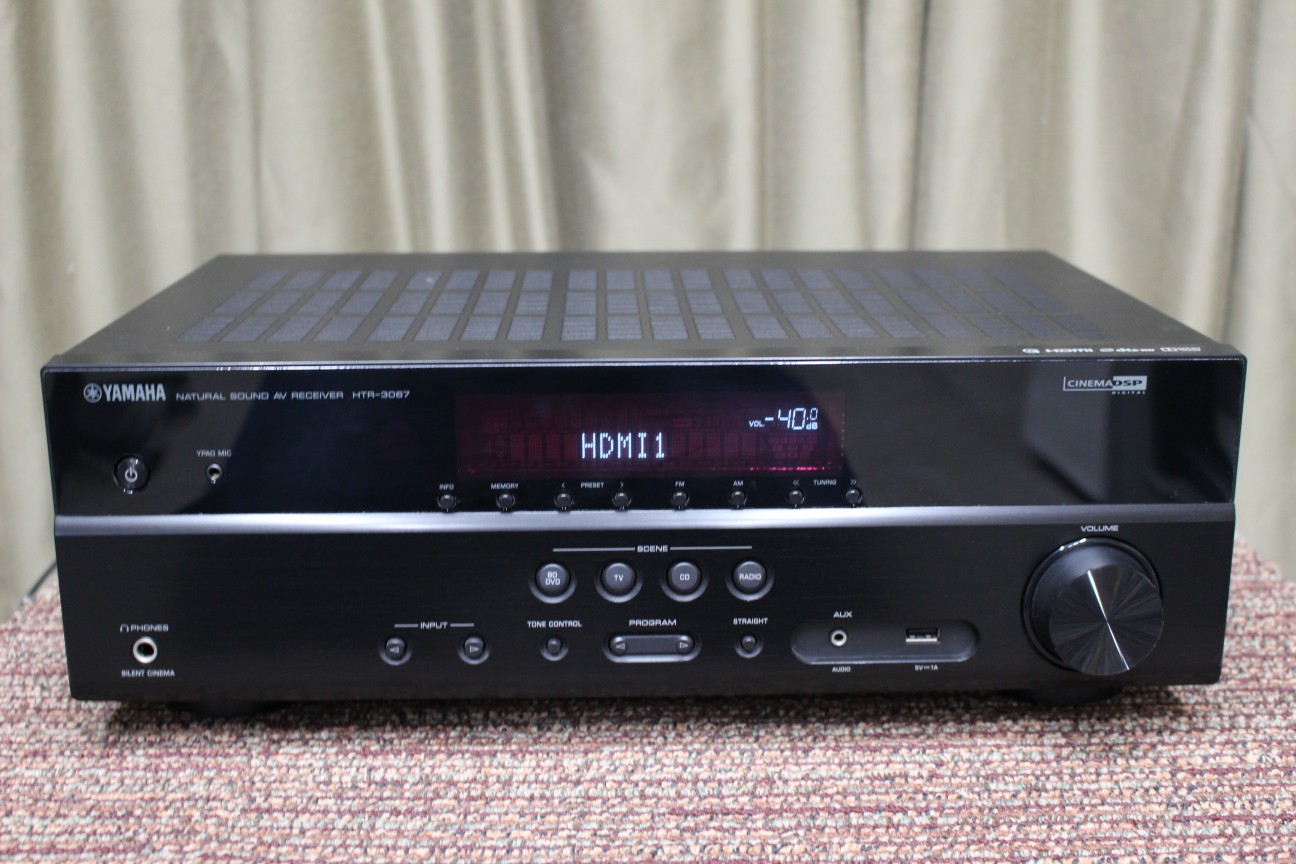 YAMAHA HTR 3067 AVレシーバー Yamaha HTR-3067 AV receiver 5.1ch