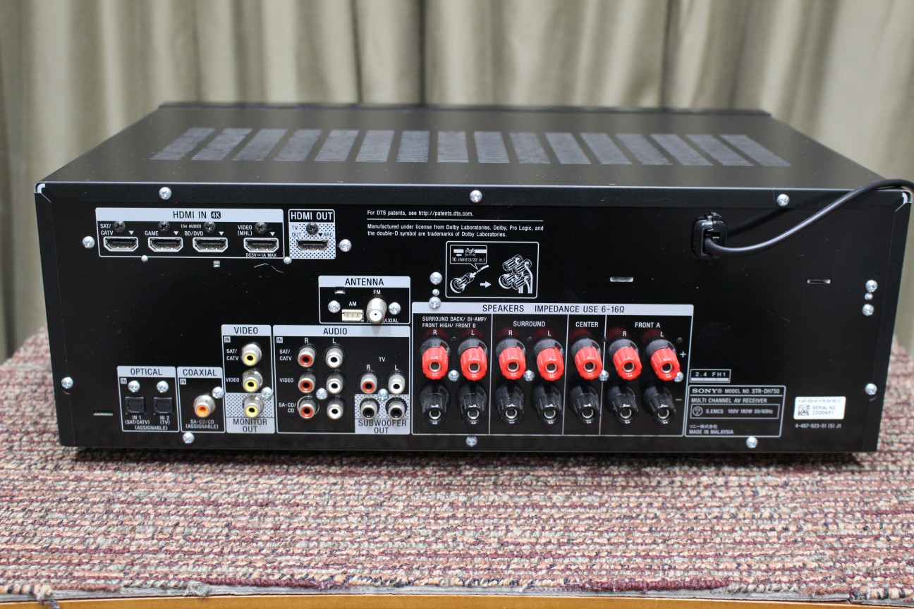 【中古】SONY STRDH750特【コード0092447】 中古販売・買取サイトのアバック