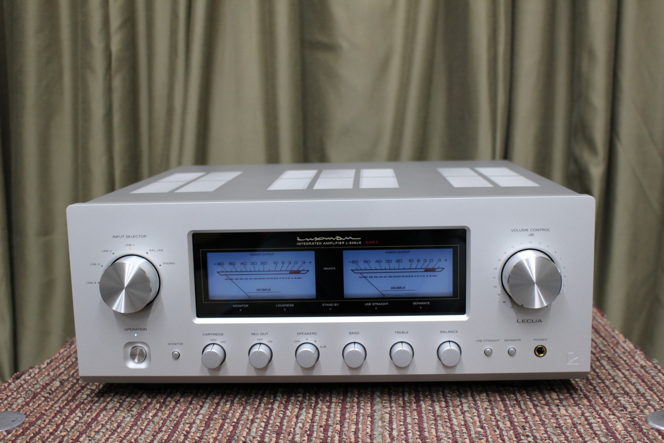 古典 LUXMAN ラックスマン プリメインアンプ L-505uXII fucoa.cl
