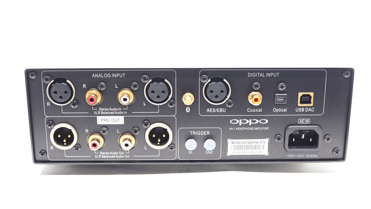 OPPO HA-1 USB-DAC バランス駆動純A級ヘッドホンアンプ