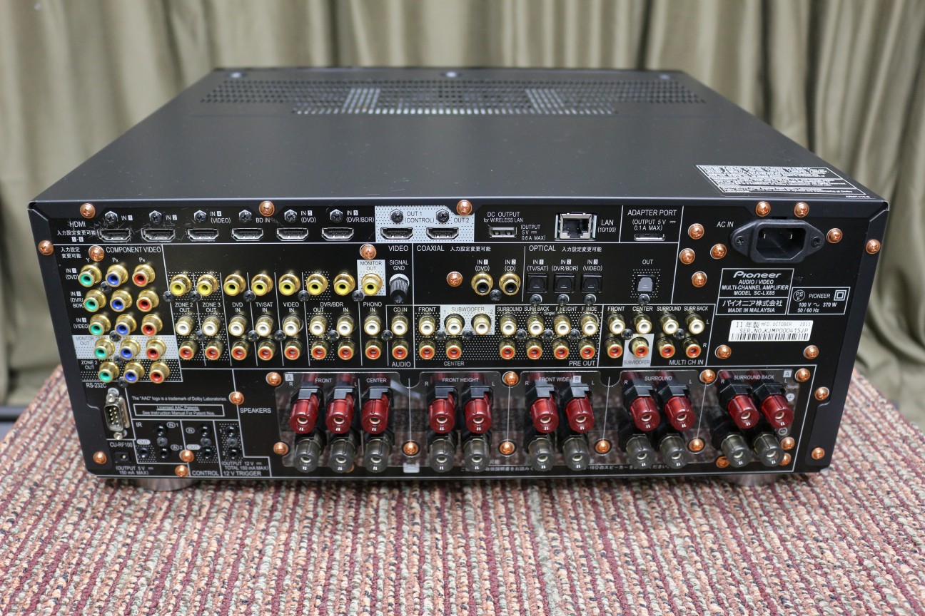 中古】Pioneer SC-LX85【コード00-92963】 | 中古販売・買取サイトのアバック 中古】Pioneer SC-LX85【コード00-92963】 | 中古販売・買取サイトのアバック