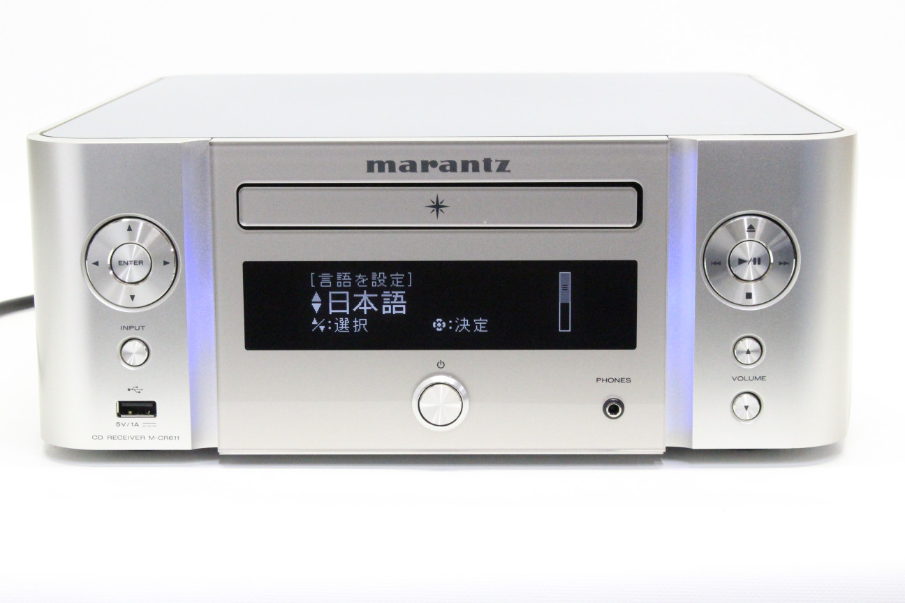 マランツ M-CR611 marantz アンプ一体型ネットワークCDレシーバーの+