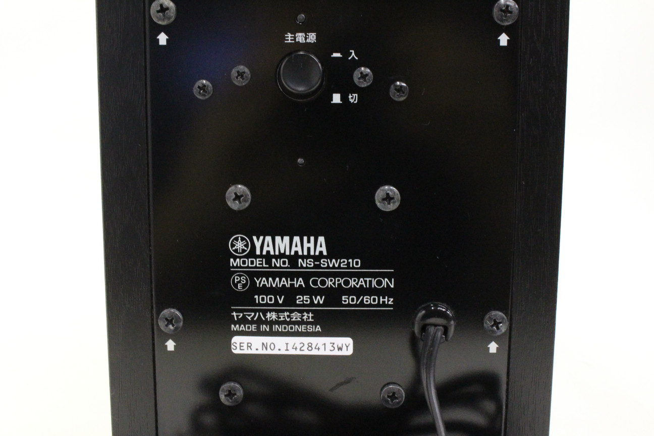 中古】YAMAHA NS-SW210(B)【コード00-98224】 | 中古販売・買取サイト