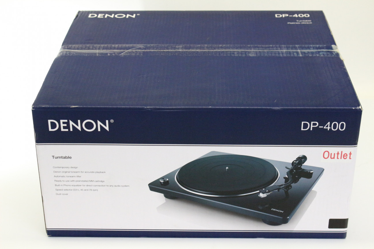 アウトレット】DENON DP-400(BK)【コード90-01426】 | 中古販売・買取 