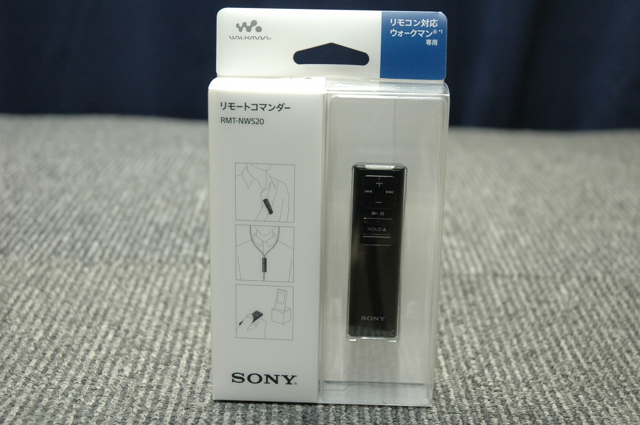 SONY ウォークマンリモコン RMT-NWS20