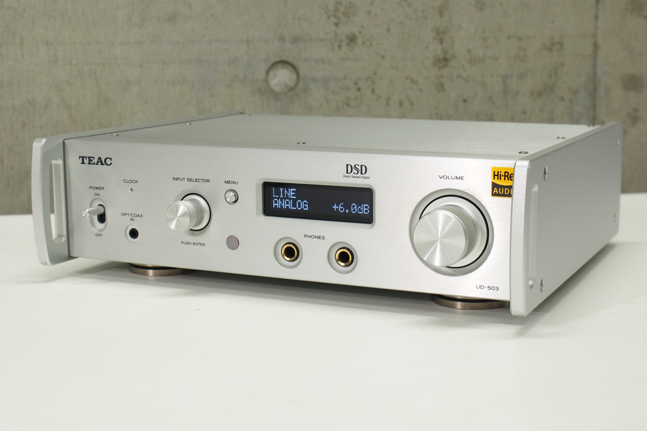 いよいよ人気ブランド TEAC UD-503 S シルバー sushitai.com.mx