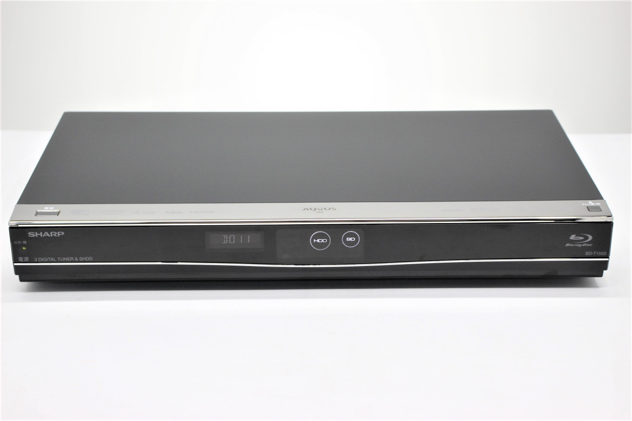 SHARP BD-T1500 Blu-rayレコーダー HDD1TB SHARP BD-T1500 Blu-ray