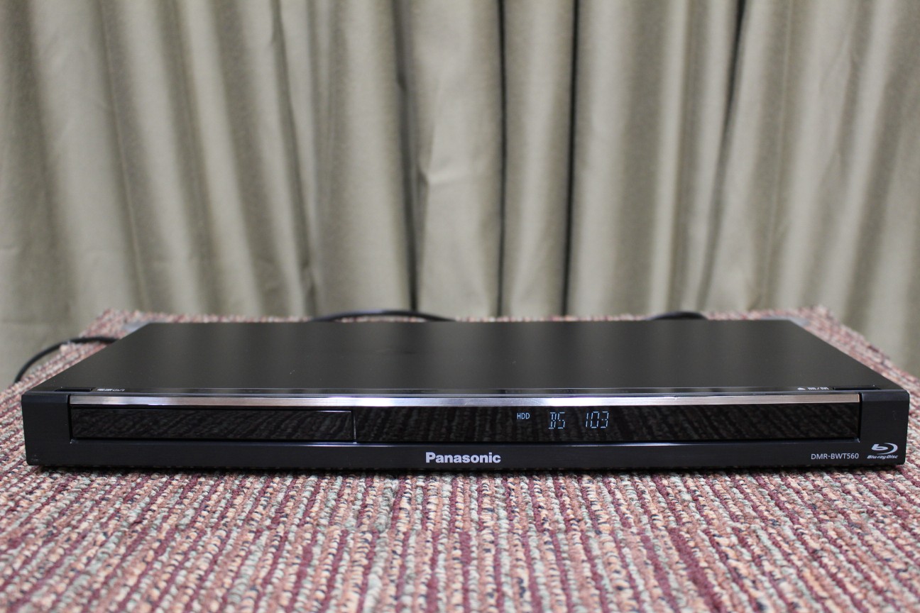 値下げ】Panasonic DMR-BWT560 HDD内蔵ブルーレイレコーダー DMR-BWT560 概要 HDD搭載ハイビジョンブルーレイディスクレコーダー