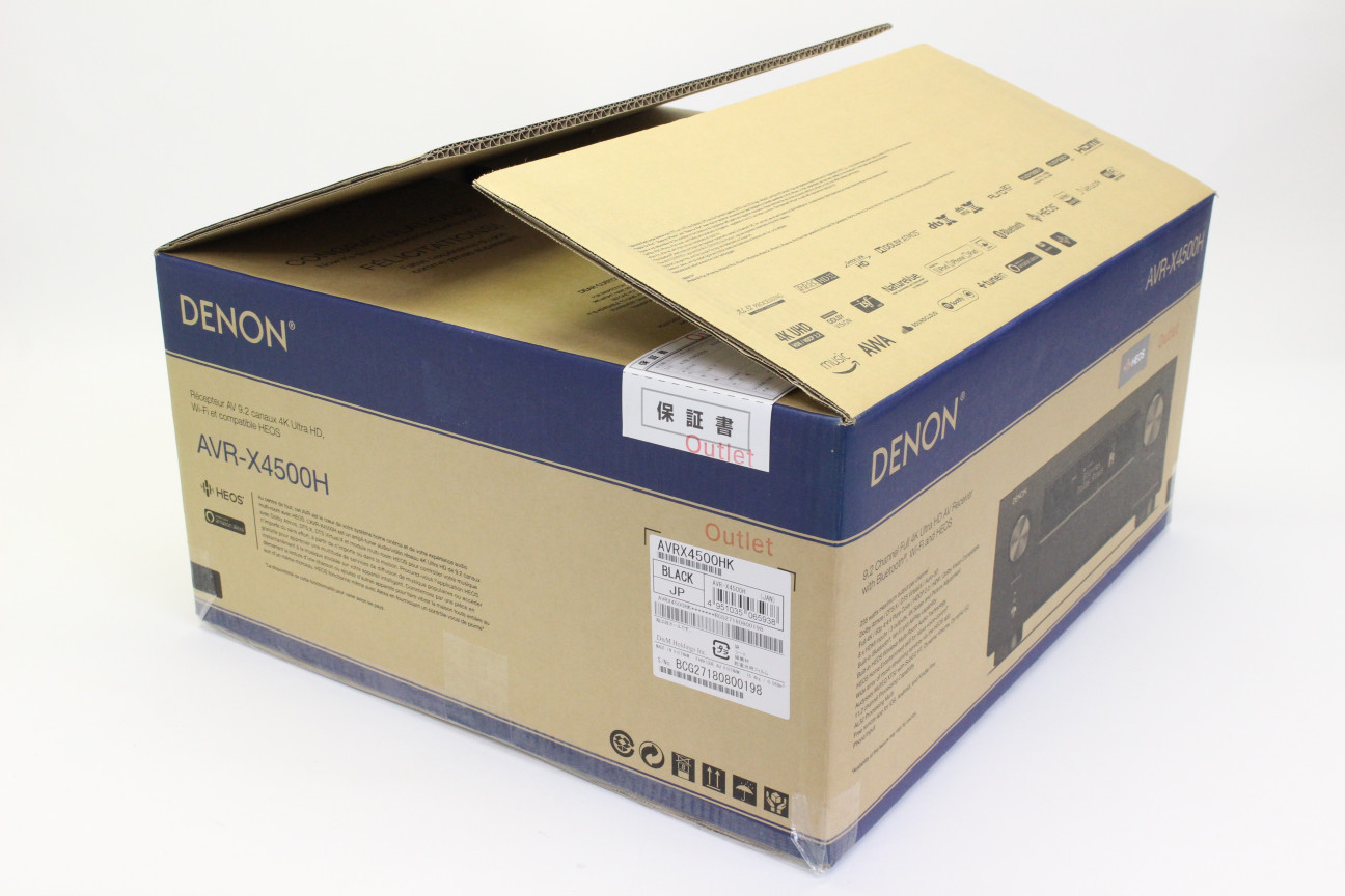 【アウトレット】DENON AVRX4500H-O【コード90-00921】 | 中古販売・買取サイトのアバック